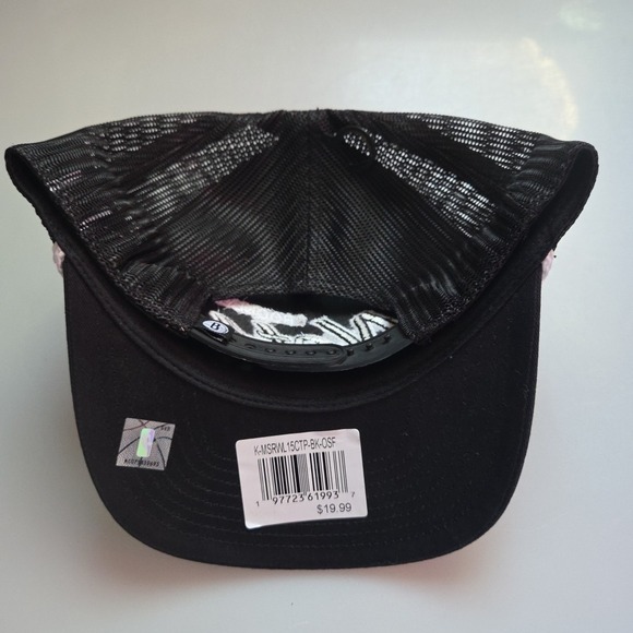 Men's NBA Brooklyn Nets Black/White Logo State Snapback - Picture 2 of 3